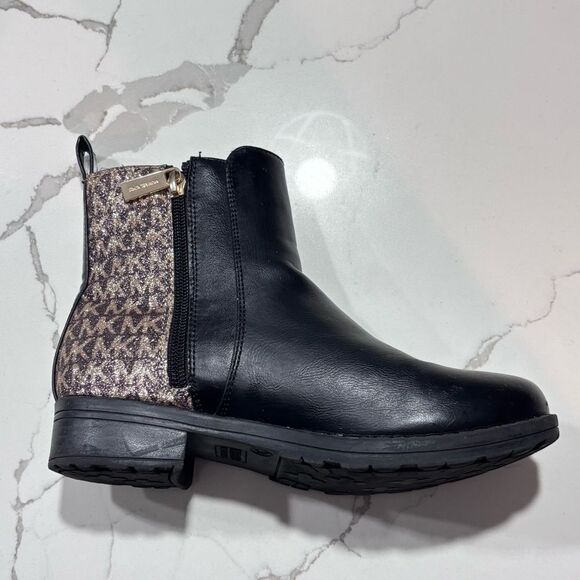 Michael Kors | MK Arabella Girls Booties Ankle Boots Fashion Shoes Kids Size 3 - Picture 5 of 15
